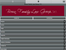 Tablet Screenshot of brownflg.com